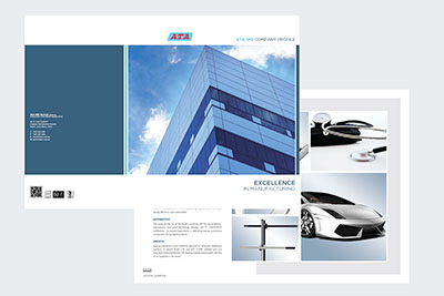 Company profile design for ATA Berhad