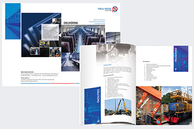 Company profile design for Padu Sedia