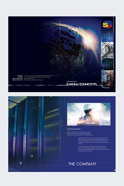 Company profile design for Seri Pancar Sdn Bhd